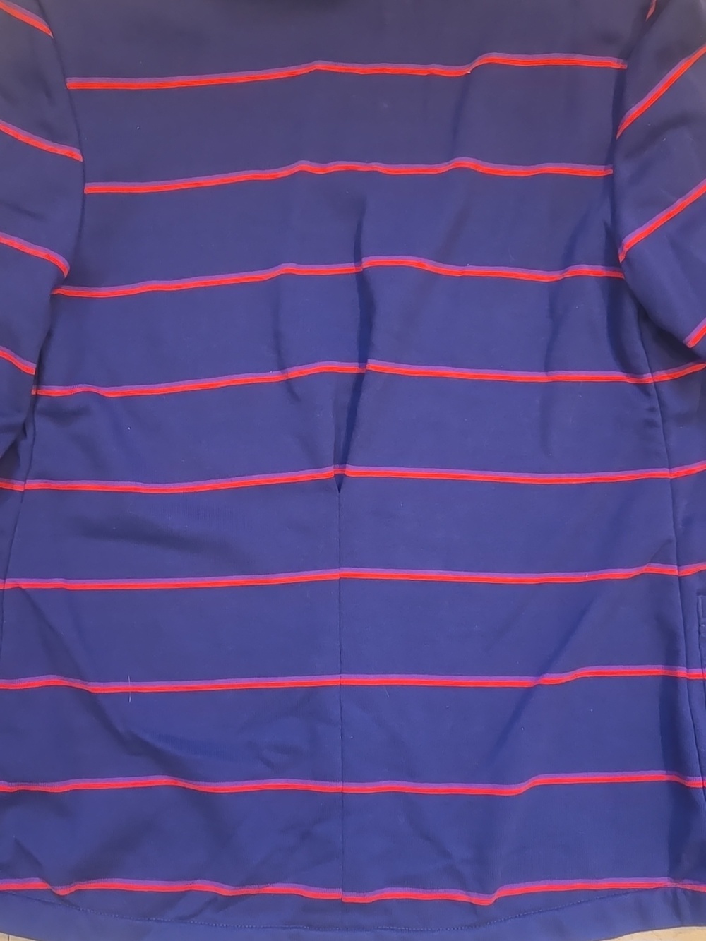 Oakley Unique Navy Striped Open Front Blazer - Picture 9 of 9